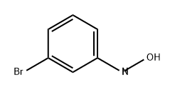 Benzenamine, 3-bromo-N-hydroxy- Structure