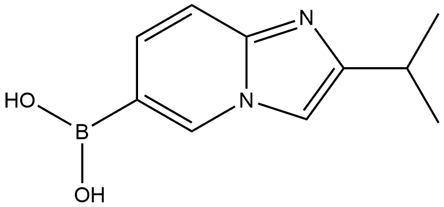 (2-isopropylimidazo[1,2-a]pyridin-6-yl)boronic acid Structure