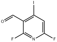 2.6-二氟-4-碘-3-吡啶甲醛,2417489-94-0,结构式