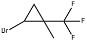 2-Bromo-1-methyl-1-(trifluoromethyl)cyclopropane Structure