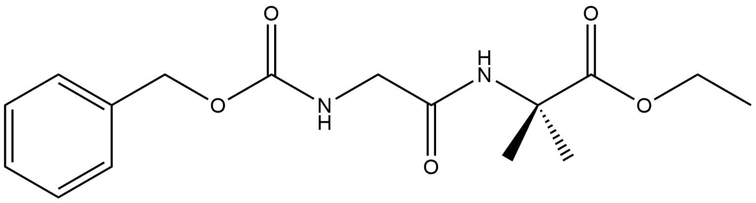 Alanine, N-(N-carboxyglycyl)-2-methyl-, N-benzyl ethyl ester (8CI) 结构式