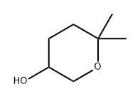 6,6-二甲基四氢2H吡喃-3-醇,24203-54-1,结构式
