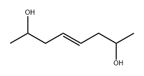 4-Octene-2,7-diol, (4E)- Structure
