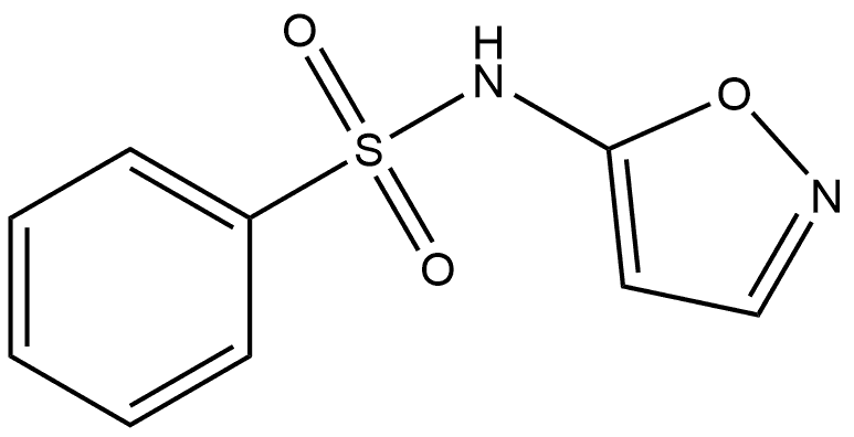 N-(isoxazol-5-yl)benzenesulfonamide,2423214-63-3,结构式