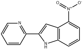 4-Nitro-2-(pyridin-2-yl)-1H-indole Structure