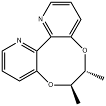 [1,4]Dioxocino[6,5-b:7,8-b']dipyridine, 6,7-dihydro-6,7-dimethyl-, (6R,7R)- (9CI) Structure