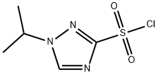 1-异丙基-1H-1,2,4-三唑-3-磺酰氯,2428478-70-8,结构式