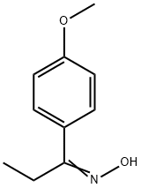 1-Propanone, 1-(4-methoxyphenyl)-, oxime