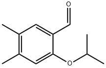 2-Isopropoxy-4,5-dimethylbenzaldehyde Structure