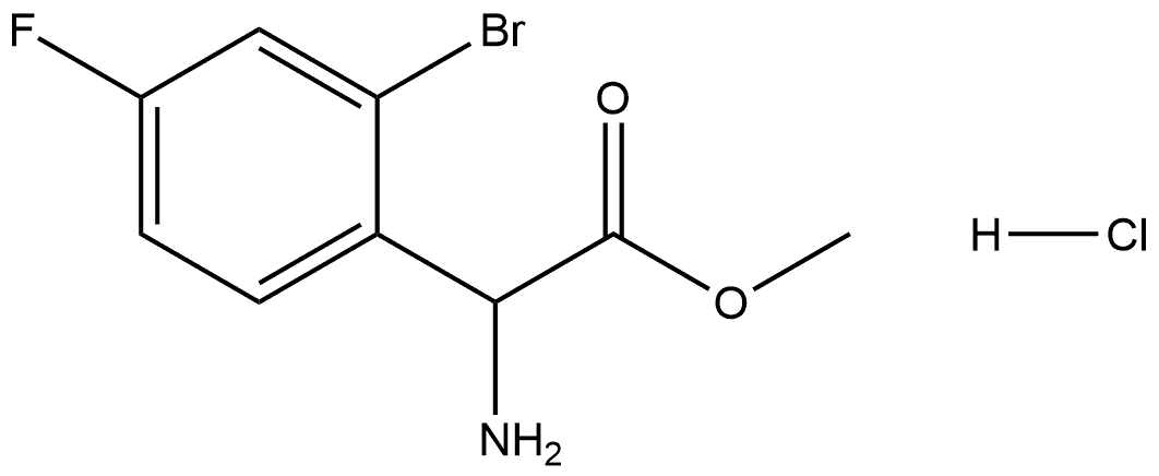 2435541-73-2 Methyl?2-amino-2-(2-bromo-4-fluorophenyl)acetate?hydrochloride