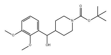 243640-26-8 1-Piperidinecarboxylic acid, 4-[(2,3-dimethoxyphenyl)hydroxymethyl]-, 1,1-dimethylethyl ester