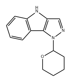 1-(四氢-2H-吡喃-2-基)-1,4-二氢吡并[4,3-B]吲哚, 2437636-43-4, 结构式