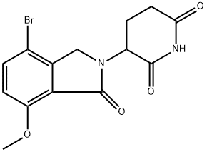 2438241-00-8 3-(4-bromo-7-methoxy-1-oxoisoindolin-2-yl)piperidine-2,6-dione