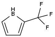 1H-Borole, 2-(trifluoromethyl)- Struktur