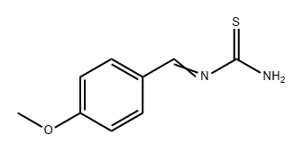 Thiourea, N-[(4-methoxyphenyl)methylene]- Structure