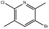 3-Bromo-6-chloro-2,5-dimethylpyridine Structure