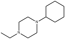 Piperazine, 1-cyclohexyl-4-ethyl- Struktur