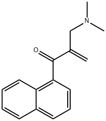2-Propen-1-one, 2-[(dimethylamino)methyl]-1-(1-naphthalenyl)-,2443970-23-6,结构式