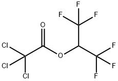 Acetic acid, 2,2,2-trichloro-, 2,2,2-trifluoro-1-(trifluoromethyl)ethyl ester