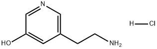 3-Pyridinol, 5-(2-aminoethyl)-, hydrochloride (1:1) Structure