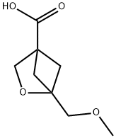 1-(甲氧基甲基)-2-氧杂双环[2.1.1]己烷-4-羧酸,2445786-86-5,结构式