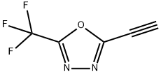 2-ethynyl-5-(trifluoromethyl)-1,3,4-oxadiazole Structure