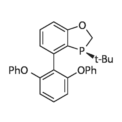 (S)-3-(叔丁基)-4-(2,6-二苯氧基苯基)-2,3-二氢苯并[D] [1,3]氧杂磷杂环戊烯 结构式