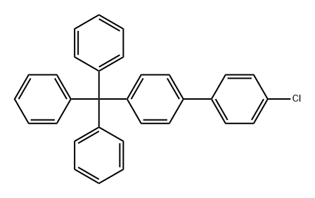 1,1'-Biphenyl, 4-chloro-4'-(triphenylmethyl)-,2446058-85-9,结构式