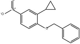 1-(苄氧基)-2-环丙基-4-硝基苯, 2446933-41-9, 结构式