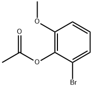 Phenol, 2-bromo-6-methoxy-, 1-acetate Structure
