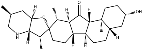 テトラヒドロジェルビン 化学構造式