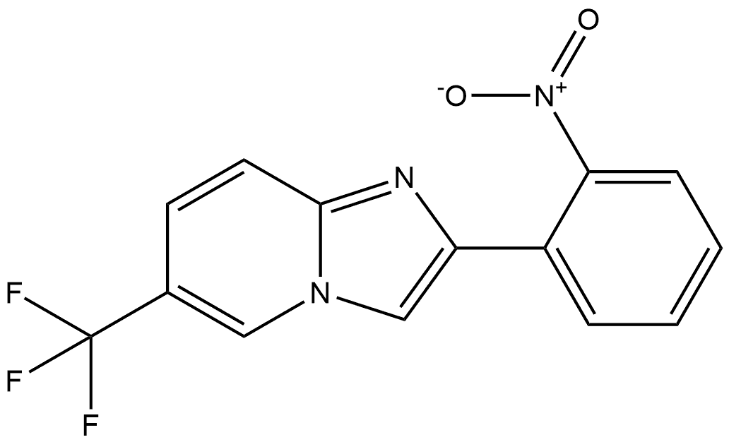 2-(2-Nitrophenyl)-6-(trifluoromethyl)imidazo[1,2-a]pyridine Structure