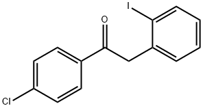 1-(4-氯苯基)-2-(2-碘苯基)乙酮,2451047-82-6,结构式