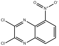 Quinoxaline, 2,3-dichloro-5-nitro- Struktur