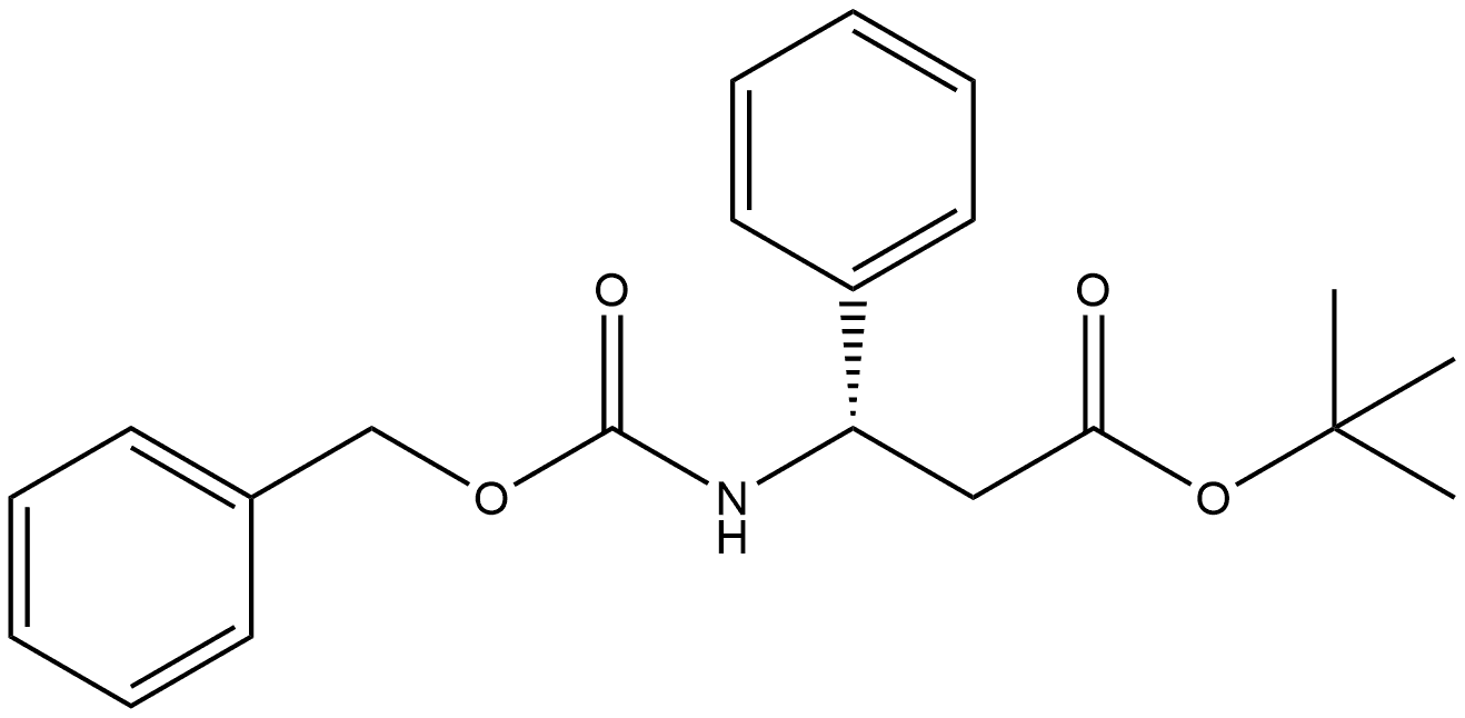 Benzenepropanoic acid, β-[[(phenylmethoxy)carbonyl]amino]-, 1,1-dimethylethyl ester, (βS)-