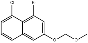 1-溴-8-氯-3-(甲氧基甲氧基)萘,2454490-96-9,结构式