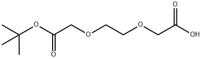 Acetic acid, 2-?[2-?(carboxymethoxy)?ethoxy]?-?, 1-?(1,?1-?dimethylethyl) ester|2-(2-(2-(叔丁氧基)-2-氧代乙氧基)乙氧基)乙酸