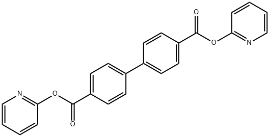 di(pyridin-2-yl) [1,1'-biphenyl]-4,4'-dicarboxylate Structure