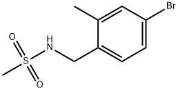 2460627-40-9 N-[(4-溴-2-甲基苯基)甲基]甲磺酰胺