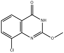 8-Chloro-2-methoxyquinazolin-4(3H)-one,246231-73-2,结构式