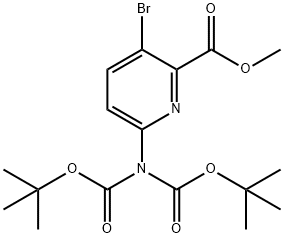 2464952-62-1 6-(双(叔丁氧基羰基)氨基)-3-溴吡啶甲酸甲酯