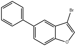 3-溴-5-苯基苯并呋喃 结构式