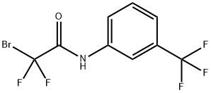 Acetamide, 2-bromo-2,2-difluoro-N-[3-(trifluoromethyl)phenyl]- Structure