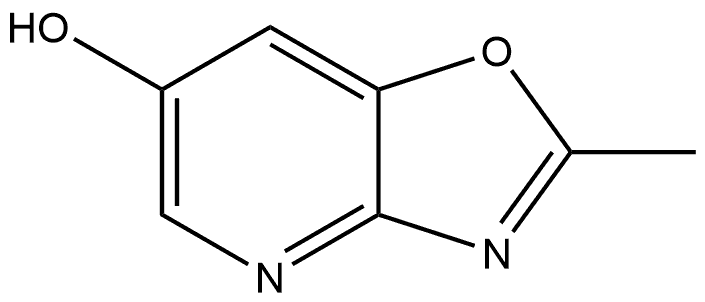 2-甲基噁唑并[4,5-B]吡啶-6-醇, 2468028-46-6, 结构式