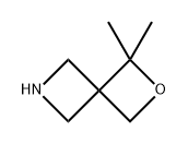 2-Oxa-6-azaspiro[3.3]heptane, 1,1-dimethyl- Struktur