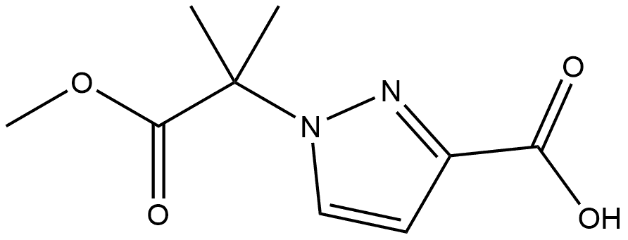 2468054-15-9 1-(1-甲氧基-2-甲基-1-氧代丙-2-基)-1H-吡唑-3-羧酸