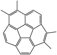Dibenzo[ ghi , mno ]fluoranthene, 1,2,5,6-tetramethyl- Structure