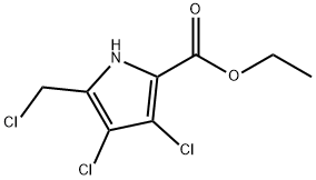 1H-Pyrrole-2-carboxylic acid, 3,4-dichloro-5-(chloromethyl)-, ethyl ester|