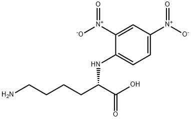 N-(2,4-二硝基苯基)-L-赖氨酸,24696-20-6,结构式