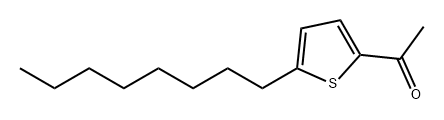 Ethanone, 1-(5-octyl-2-thienyl)- Structure